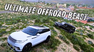 Luxury Offroad Convoy Range Rover amp GClass Take On Extreme Terrain  Forza Horizon 5 [upl. by Natek]