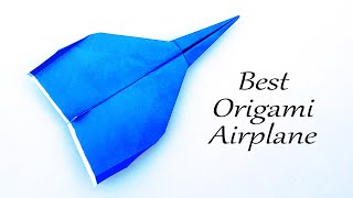 How To Make an Easy Paper Airplane  Easy Paper Aeroplane Making Tutorial  Airplane Toy With Paper [upl. by Abisia361]