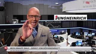 Jungheinrich ist Profiteur von Online und Welthandel Mick Knauff Daily  23082016 [upl. by Keener]