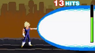 Dragon Ball Fierce Fighting 29  Majin Vegeta vs Goku Super Saiyan 3 [upl. by Norrahs]