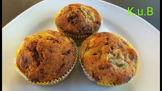 Schoko Bananen Muffins [upl. by Derrick]