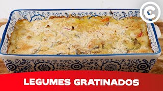 Legumes Gratinados Receita Rápida e Saborosa [upl. by Pryce]