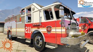 FIVEM  Blaine County Fire Department  Yellow Jack On Fire  MCRP  GTA 5 Mods [upl. by Carrington]