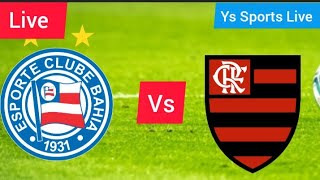 Live football match score  bahia vs cr flamengo live Brazilian serie a [upl. by Otcefrep680]