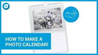 DIY  how to create a personalised photo calendar with ease [upl. by Rialb31]