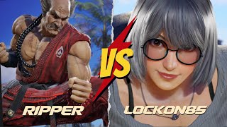 Tekken 8 Showdown  Lockon85 Asuka Kazama VS Ripper Heihachi Mishima tekken8 heihachi [upl. by Evy26]