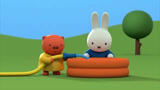 Miffy and the Paddling Pool  Summer With Miffy  MIFFY  Videos for Kids [upl. by Richmond206]