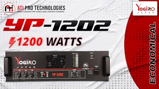 YP 1202  1200 Watts PA Amplifier  ATi Pro Technologies [upl. by Htinek]