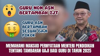 TAMBAHAN GAJI UNTUK GURU DI TAHUN 2025 [upl. by Cappello]