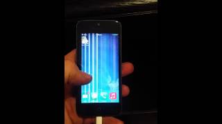 iPhone 5 screen lines [upl. by Nonnelg]