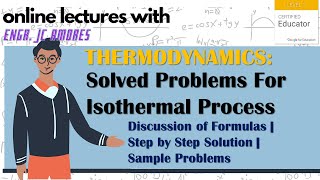 Solved Problems for ISOTHERMAL Process  Discussion of Formulas  Step by Step Solution [upl. by Giamo]