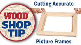 Cutting Accurate Picture Frames  WOOD magazine [upl. by Griselda]