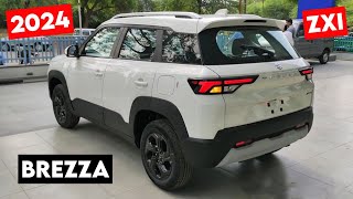 Brezza 2024 New Model  Maruti Suzuki Brezza Zxi 2024 New Model  Price Specification Review [upl. by Ori]