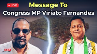 ✅ Malcolms Message to South Goa Congress MP Viriato Fernandes Goa GoaNews GoaToday [upl. by Enelahs]