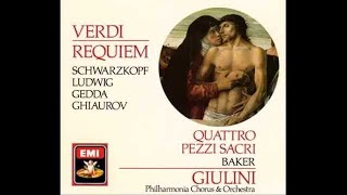 Verdi  Requiem Giulini EMI [upl. by Nivart]