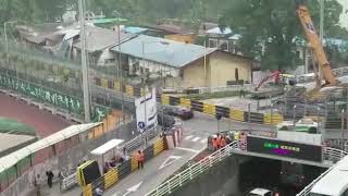 Huge pile up  Crash  2017 Macau Grand Prix  FIA GT World Cup [upl. by Vance411]