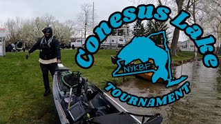 NYKBF CHARITY EVENT on CONESUS LAKE First Tournament of the Year [upl. by Eidoow982]