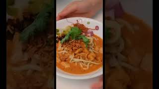 Chicken Khao Soi with a Phuketian Twist shorts thaifood [upl. by Okir]