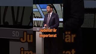 Jimmie Åkesson SD Antisemitism i Sverige är importerat [upl. by Iggem629]