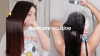 My Haircare Routine Throughout The Week For Long amp Healthy Hair [upl. by Refeinnej515]