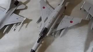 戦闘機プラモデル1／48スケール大きさ比べ [upl. by Euqinomad]