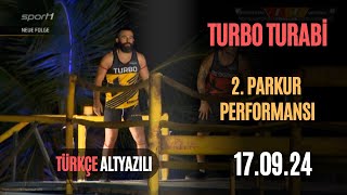 Exatlon Almanya B2  170924  Turabi 2 Parkur Performansı [upl. by Gilletta]