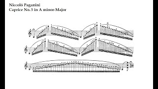 N Paganini Caprice N5 in A minor [upl. by Assyla]