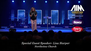 Special Guest Speaker Lisa Harper at Northview Church in Carmel Indiana on 9142024 [upl. by Elum]