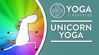 Yoga for Kids Fun  Unicorn Yoga for Kids  Beginners [upl. by Ayo]