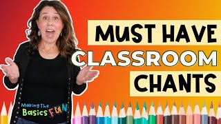 10 Classroom Songs amp Chants For Fast and Fun Classroom Transitions and Routines [upl. by Fred170]