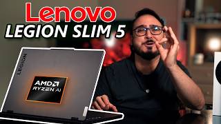 Review Lenovo Legion SLIM 5 con Procesador AMD Ryzen  PC Game Pass [upl. by Slavin]