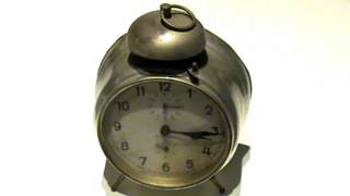 Old Alarm Clock Sound  Ringing  Made in Germany 1920s  30s [upl. by Lamarre]