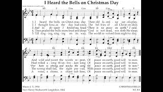 I Heard the Bells on Christmas Day CHRISTMAS BELLS  Treasury 895 [upl. by Alket]