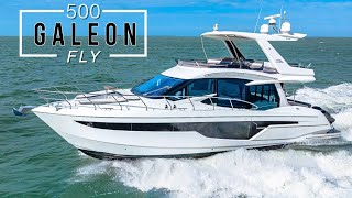 Galeon 500 Fly  50Ft Yacht For Sale  Marine Max  Sarasota Florida [upl. by Semyaj]