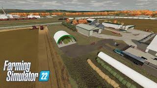 FS22 Taheton County Farm Tour Multiplayer harvest [upl. by Corydon]