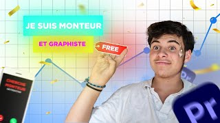 Je suis Monteur amp Graphiste FREE  🤑🤑 [upl. by Nylcaj]