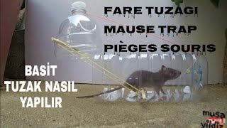 fare kapanı tuzagi mause trap piège souris mausefalle trampa para ratones BECERI TV [upl. by Rosenfeld517]