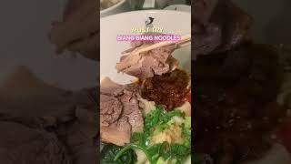 Best Biang Biang Noodles in London Murger Han noodles chinesefood shorts [upl. by Bardo149]