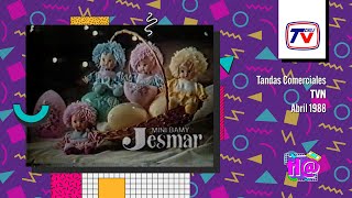 Tandas Comerciales TVN Abril 1988 [upl. by Sabas]