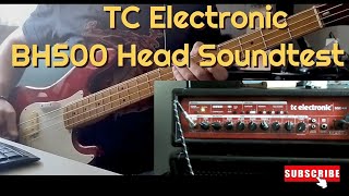 TC Electronic BH500 Bass Head Soundtest [upl. by Labaw]