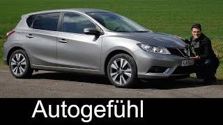 Nissan Pulsar Tiida FULL REVIEW test driven 12T Accenta new neu 20162017  Autogefühl [upl. by Yrian]