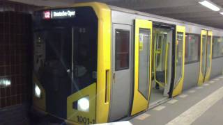 UBahn Berlin Typ HK00 Prototyp in Vinetastraße U2 720p ᴴᴰ [upl. by Middleton184]