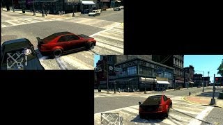 GTA IV Centered car camera script [upl. by Suhcnip635]