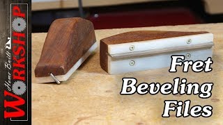 How to make Fret Beveling Files [upl. by Nannie]