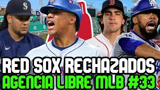 AGENCIA LIBRE MLB OFERTA de RED SOX que rechazo JUAN SOTO CASTILLO CROCHET TEOSCAR SANTANDER [upl. by Nickerson561]