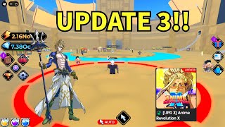 SECRET BOSS  EVERYTHING new in the NEW Anime revolution X Update 3 [upl. by Suvart]