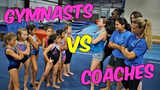 Gymnast VS Coach Gymnastics Team Challenges Rachel Marie [upl. by Franck296]