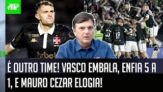 quotO Vasco tá numa EVOLUÇÃO IMPRESSIONANTE Vegetti tem MAIS GOLS que Gabigol equot Mauro Cezar ELOGIA [upl. by Basham]