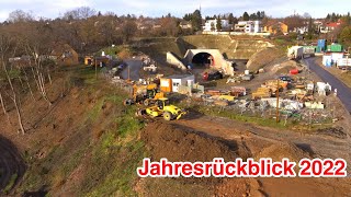 B463 Westtangente Pforzheim Jahresrückblick 2022 mit Text [upl. by Eerrehs]