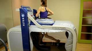 Running on the AlterG AntiGravity Treadmill [upl. by Yawnoc184]